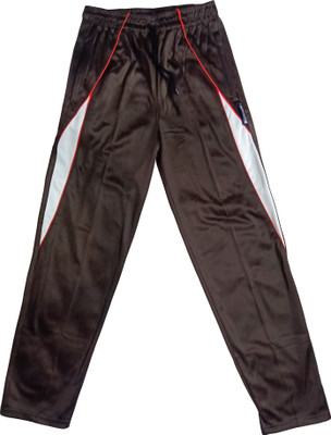 Indistar Track Pant For Boys(Brown, Pack of 1)