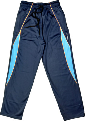 KAVYA Track Pant For Boys(Blue, Pack of 1)