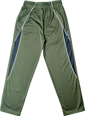 IndiWeaves Track Pant For Boys & Girls(Green, Pack of 1)