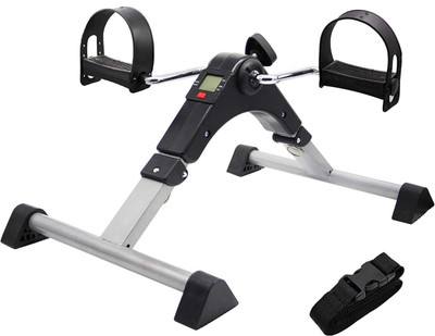 MAITRI ENTERPRISE Folding Peddler with Electronic Display Exercise Bike Mini Pedal Exerciser Cycle