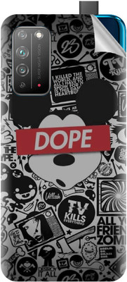 Snooky Honor X10 5G Mobile Skin(Grey)