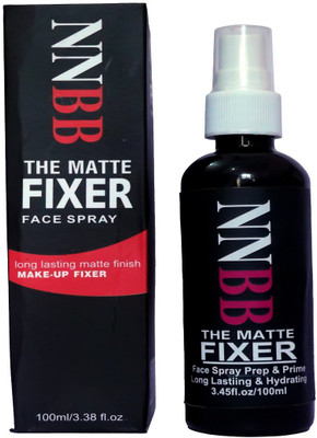 nnbb MATTE MAKEUP FIXER FACE SPRAY FOR ALL SKIN TYPES Primer - 100 ml (TRANSPARENT) Primer  - 100 ml(TRANSPARENT)