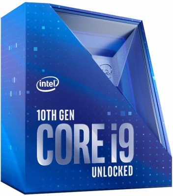 Intel Core i9 10900K 3.7 GHz LGA 1200 Socket 10 Cores Desktop Processor(Blue)