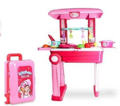 DIAN ENTERPRISE 2 in 1 Little Chef Kids Kitchen Play Set