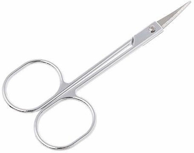 Viratretail Stainless Steel Beauty Makeup Mini Small Scissors (4.5 inch) Scissors(Set of 1, Silver)