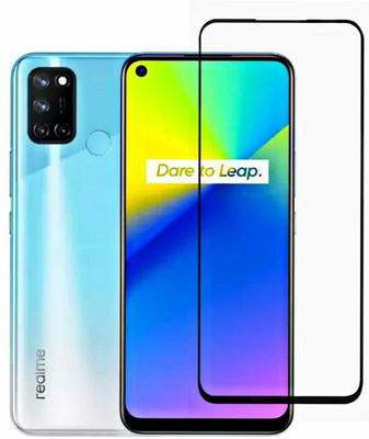 BRENZZ Edge To Edge Tempered Glass for Realme 7i(Pack of 1)
