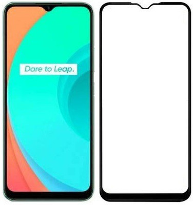 Hyper Edge To Edge Tempered Glass for Realme C11(Pack of 1)