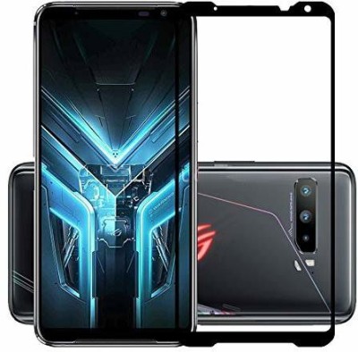 Caseline Edge To Edge Tempered Glass for Asus ROG Phone 3(Pack of 1)