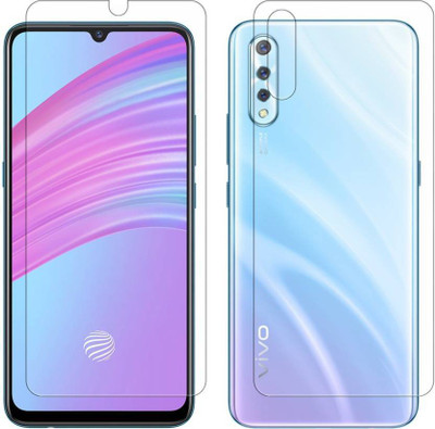 TevarSmart Front and Back Tempered Glass for Vivo S1(Pack of 2)