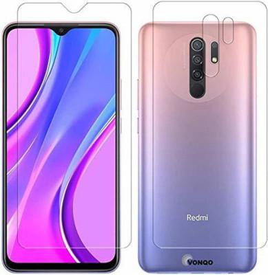 TevarSmart Front and Back Tempered Glass for REDMI 9PRIME(Pack of 2)
