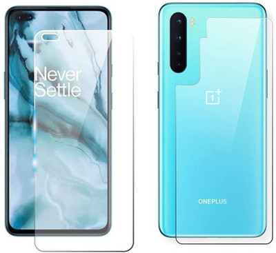 TevarSmart Front and Back Tempered Glass for ONEPLUS NORD(Pack of 2)