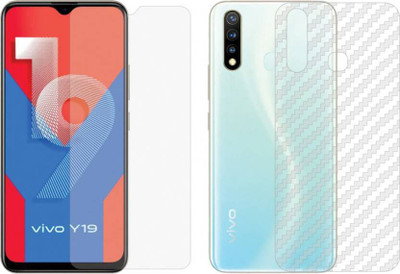 TevarSmart Front and Back Tempered Glass for VIVO Y19(Pack of 2)