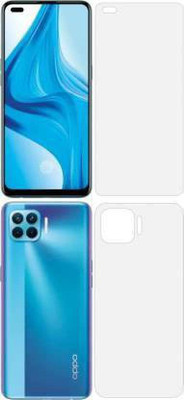 TevarSmart Front and Back Tempered Glass for OPPO F-17-PRO(Pack of 2)