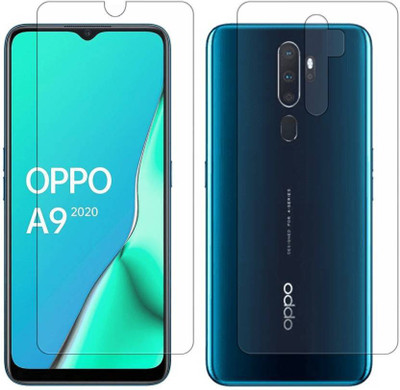 TevarSmart Front and Back Tempered Glass for OPPO-A9-2020(Pack of 2)