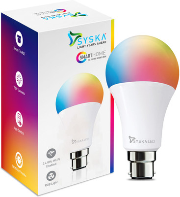 Syska 9W Wi-Fi Enabled LED Smart Bulb