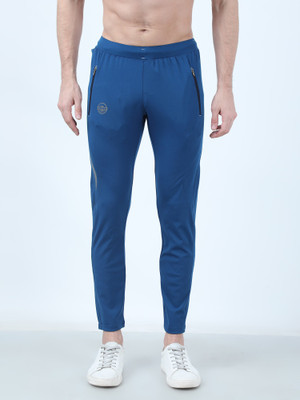 FEVER Solid Men Blue Track Pants