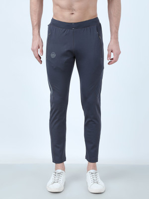 FEVER Solid Men Grey Track Pants