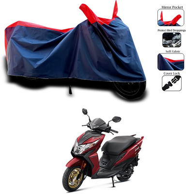 SEBONGO Waterproof Two Wheeler Cover for Honda(Red)