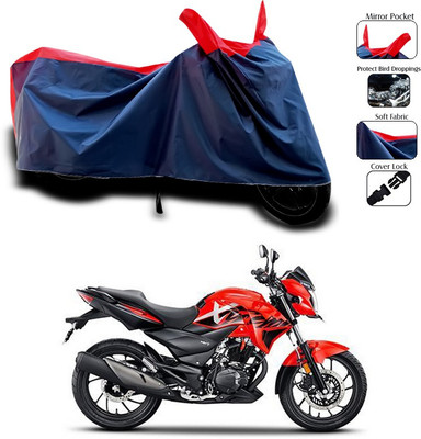 SEBONGO Waterproof Two Wheeler Cover for Hero(Red)