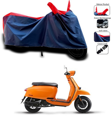 SEBOMGO Two Wheeler Cover for Universal For Bike(Red, Blue)