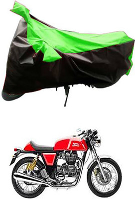 Blossom Trendz Two Wheeler Cover for Royal Enfield(Continental GT, Green, Blue)