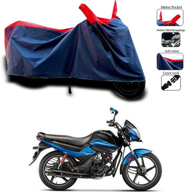 SEBONGO Waterproof Two Wheeler Cover for Hero(Red)