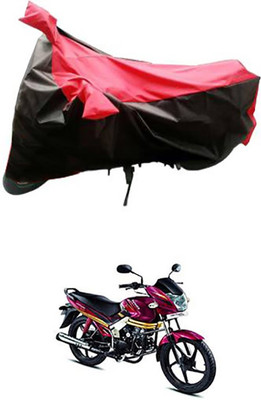 Blossom Trendz Two Wheeler Cover for Mahindra(Red, Black)