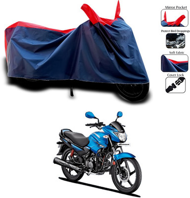 SEBONGO Waterproof Two Wheeler Cover for Hero(Red)