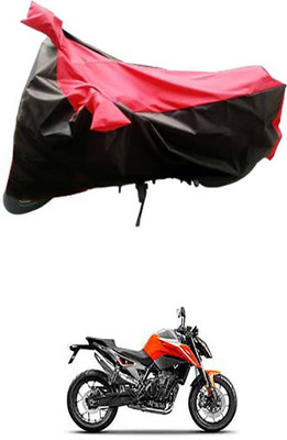 Blossom Trendz Two Wheeler Cover for KTM(Red, Black)