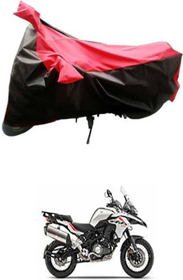 Blossom Trendz Two Wheeler Cover for DSK Benelli(Red, Blue)
