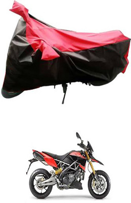 Blossom Trendz Two Wheeler Cover for Aprilia(Red, Black)
