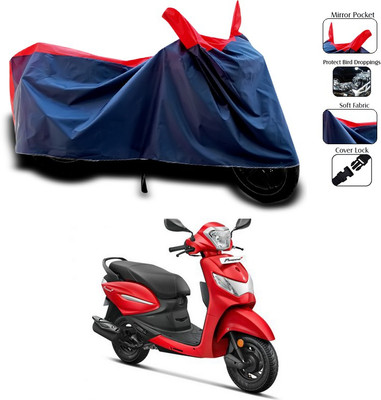 SEBONGO Waterproof Two Wheeler Cover for Hero(Red)