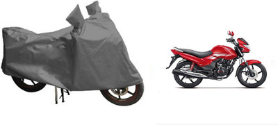 MOTOWORLD Waterproof Two Wheeler Cover for Hero(Achiever, Grey)