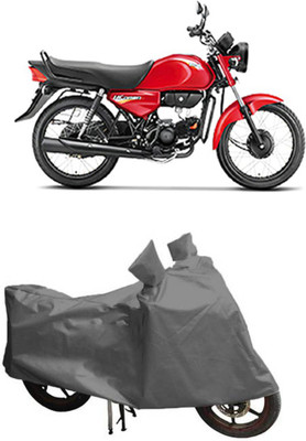 RPSENTTERPR Two Wheeler Cover for Hero(HF Dawn, Grey)