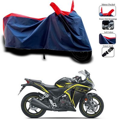 SEBONGO Waterproof Two Wheeler Cover for Honda(Red, Blue)