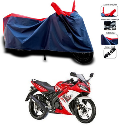 SEBONGO Waterproof Two Wheeler Cover for Yamaha(Red)