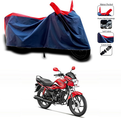 SEBONGO Waterproof Two Wheeler Cover for Hero(Red)