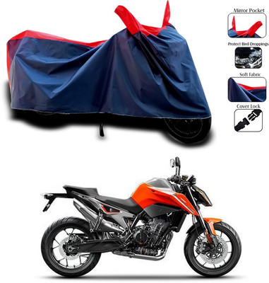 SEBONGO Waterproof Two Wheeler Cover for KTM(Red)