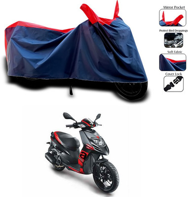 SEBONGO Waterproof Two Wheeler Cover for Aprilia(Red, Blue)
