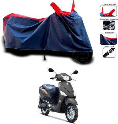 SEBONGO Waterproof Two Wheeler Cover for Hero(Red)
