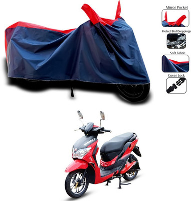 SEBONGO Waterproof Two Wheeler Cover for Hero(Red)