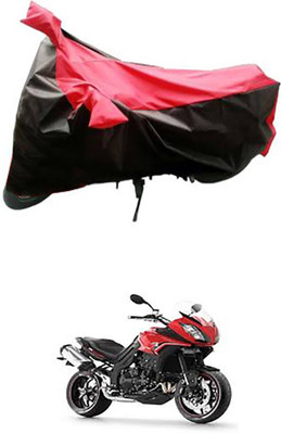 Royalrich Two Wheeler Cover for Triumph(Red, Black)