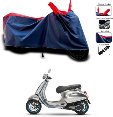 SEBONGO Waterproof Two Wheeler Cover for Vespa(Red)
