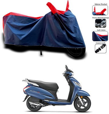 SEBONGO Waterproof Two Wheeler Cover for Honda(Red)