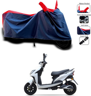 SEBONGO Waterproof Two Wheeler Cover for Universal For Bike(Red)