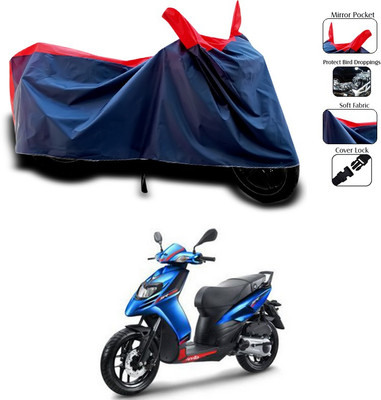 SEBONGO Waterproof Two Wheeler Cover for Aprilia(Red, Blue)