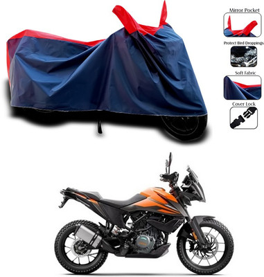 SEBONGO Waterproof Two Wheeler Cover for KTM(Red, Blue)
