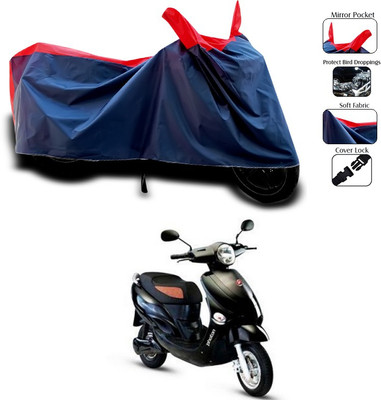 SEBONGO Waterproof Two Wheeler Cover for Hero(Red)