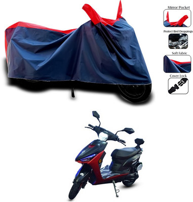 SEBONGO Waterproof Two Wheeler Cover for Avon(Red, Blue)