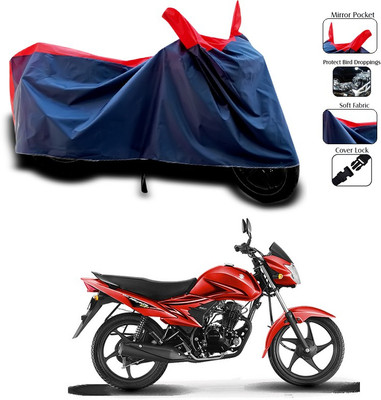 SEBONGO Waterproof Two Wheeler Cover for Suzuki(Red)